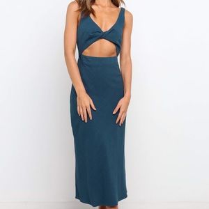 Petal and Pup Apollo Dress Navy Brand New